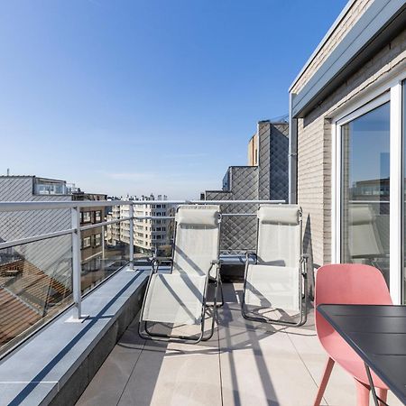 Appartamento Penthouse Bij Leopoldpark Ostenda Esterno foto