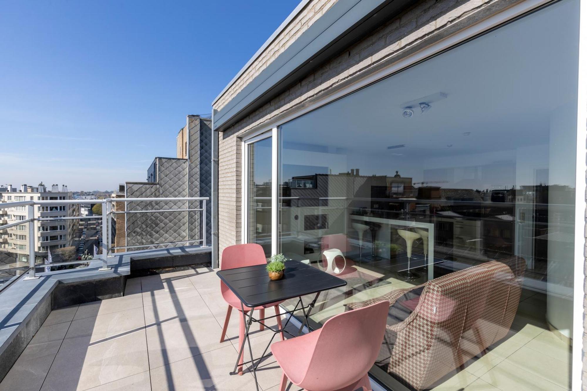 Appartamento Penthouse Bij Leopoldpark Ostenda Esterno foto